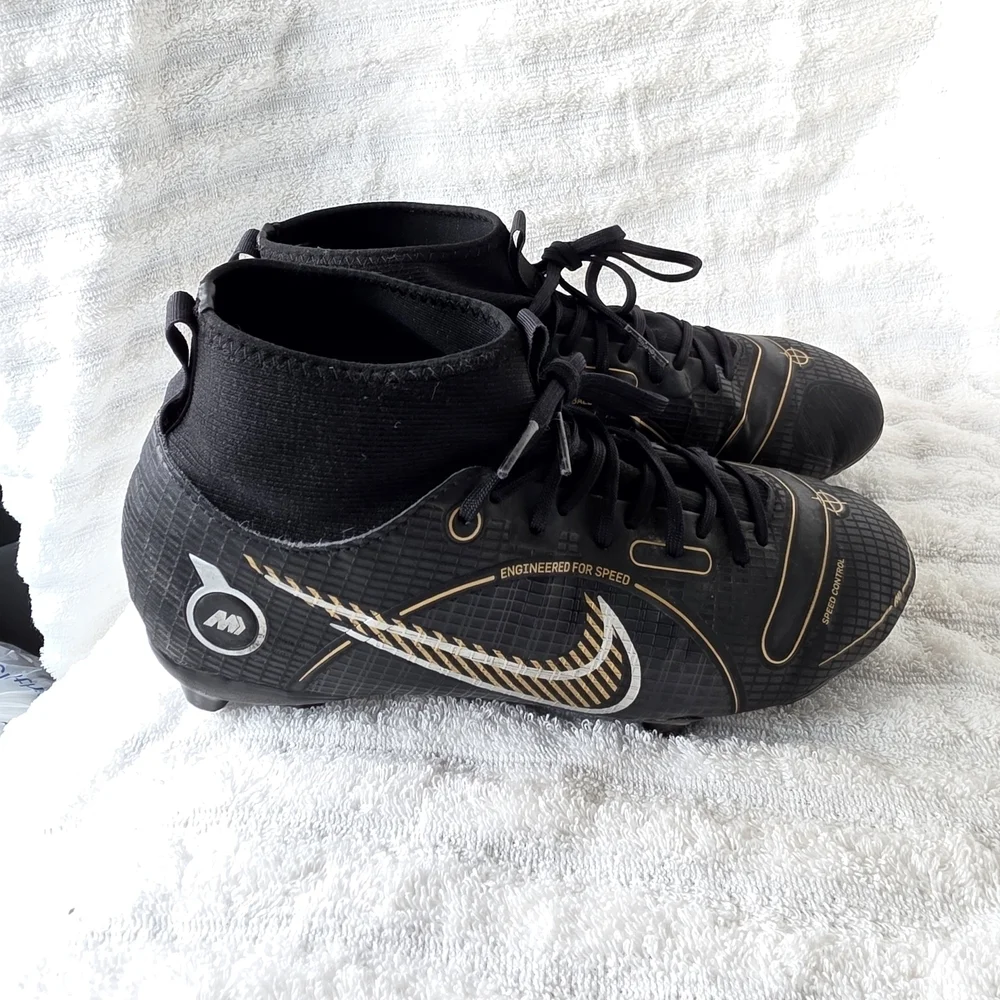 Nike Mercurial Superfly FG Kids Soccer Cleats DJ2873-007 Size 6